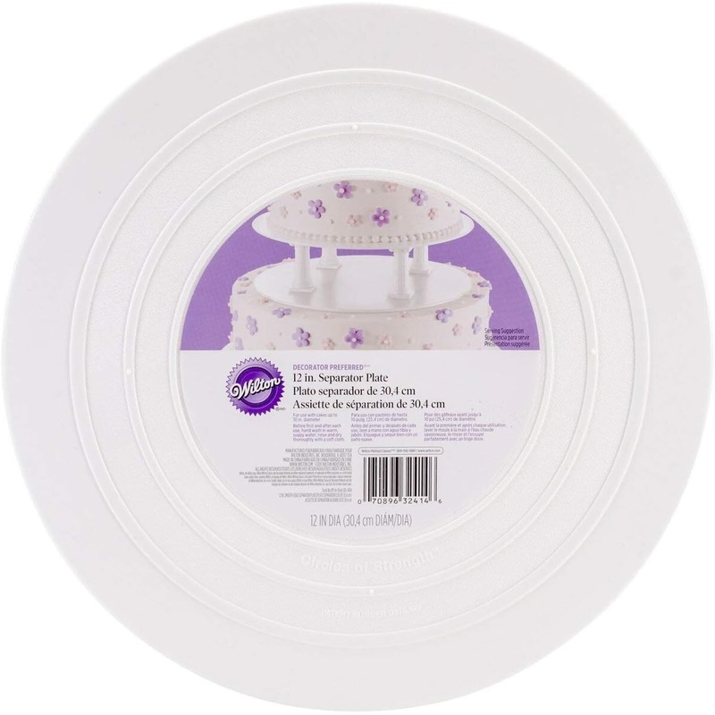 Wilton 12 in. Decorator Preferred Smooth-Edge Plate