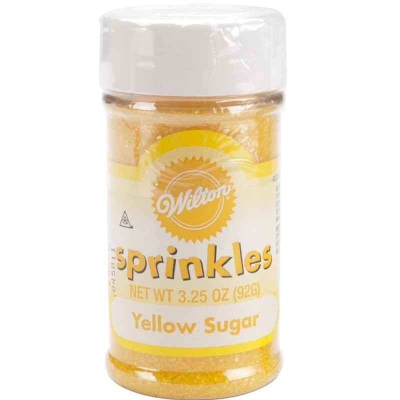 Wilton 3.25 Oz Yellow Sugar Sprinkles