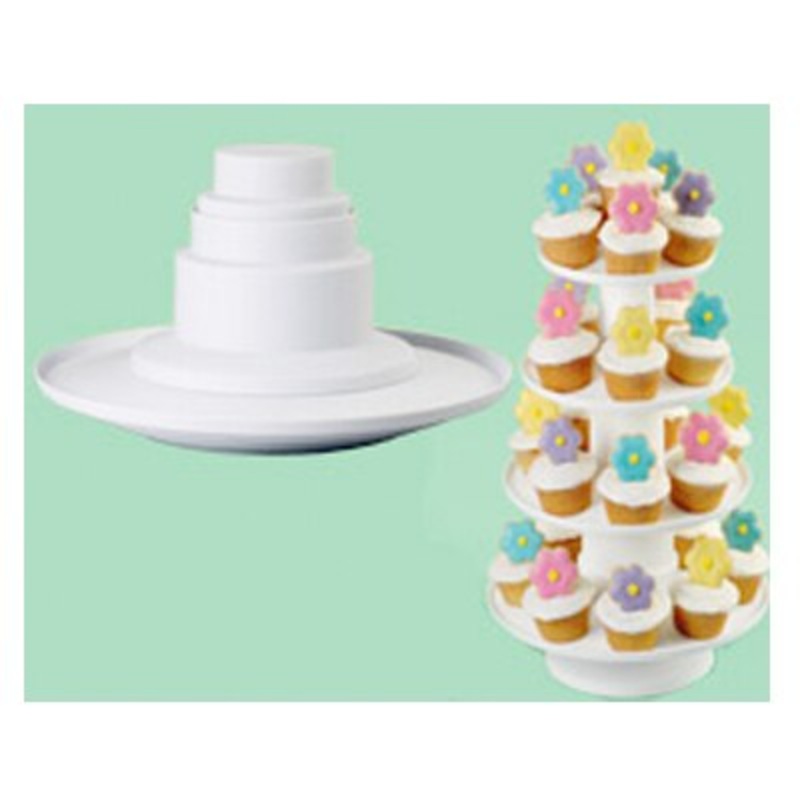 Wilton 4-Tier Stacked Dessert Tower