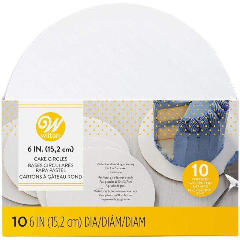 Wilton 6 Round Cake Boards