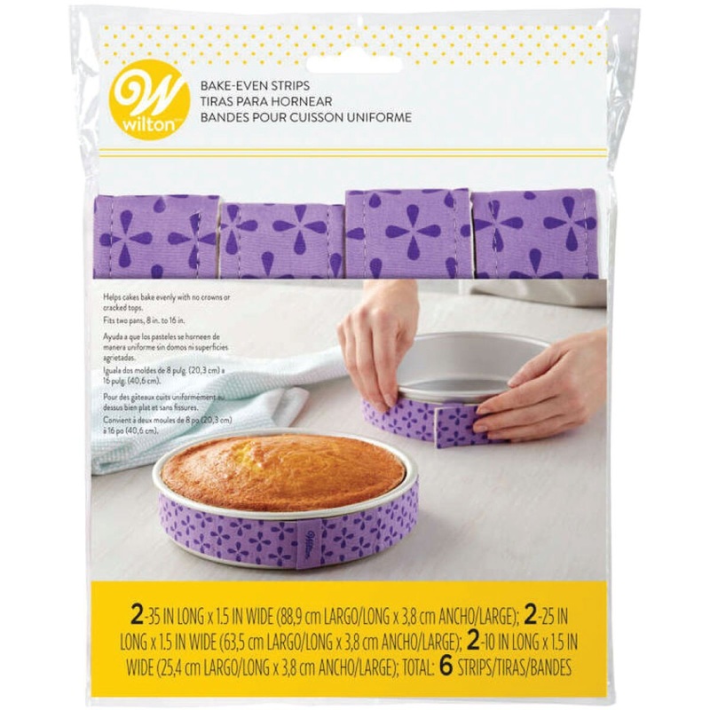 Wilton Bake-Even Strips 6 Pc