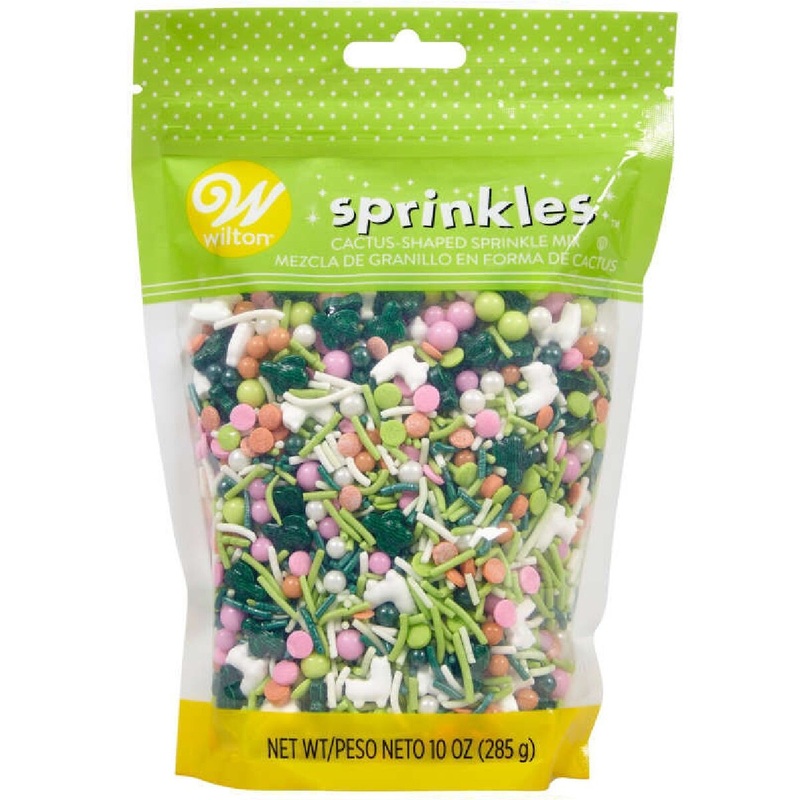 Wilton Cactus Party Sprinkles Mix – 10 oz.