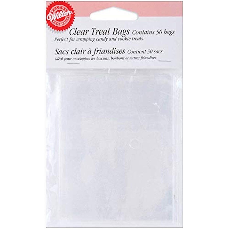 Wilton Clear Treat Bag – 100 bags/Pkg
