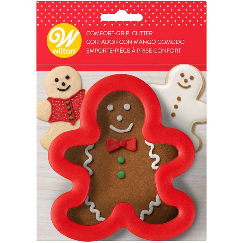 Wilton Gingerbread Boy Comfort Grip Cookie Cutter