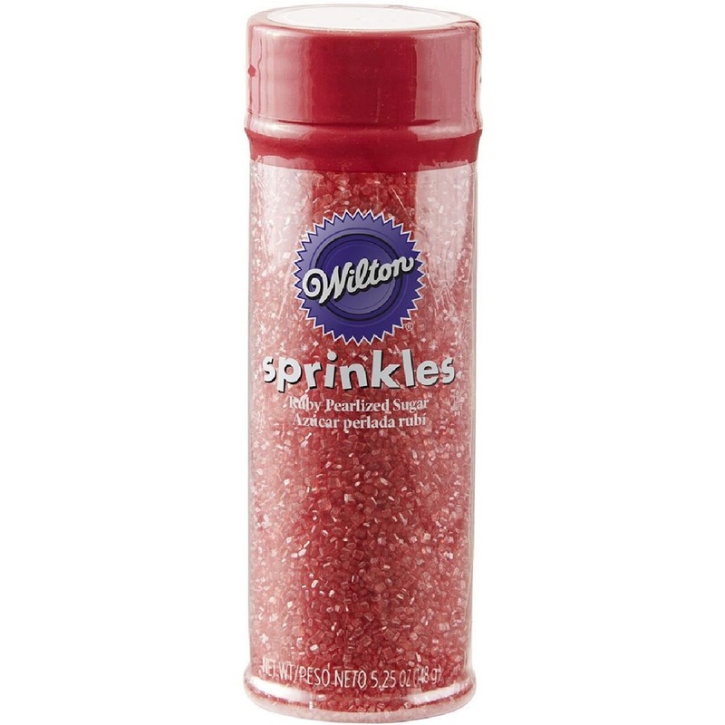 Wilton Pearlized Sugar – Ruby Red
