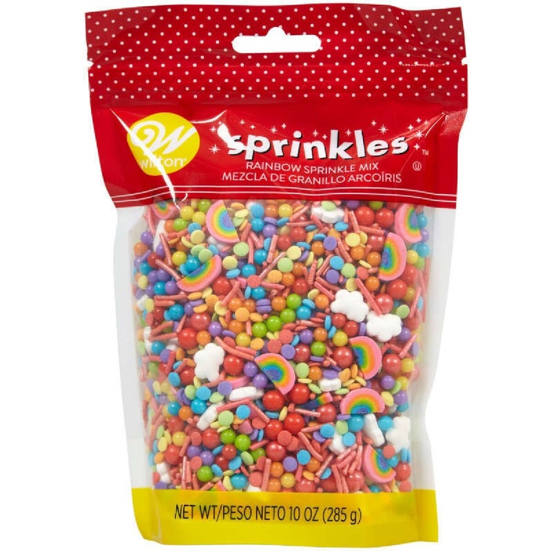 Wilton Rainbow Sprinkles Mix – 10 oz.