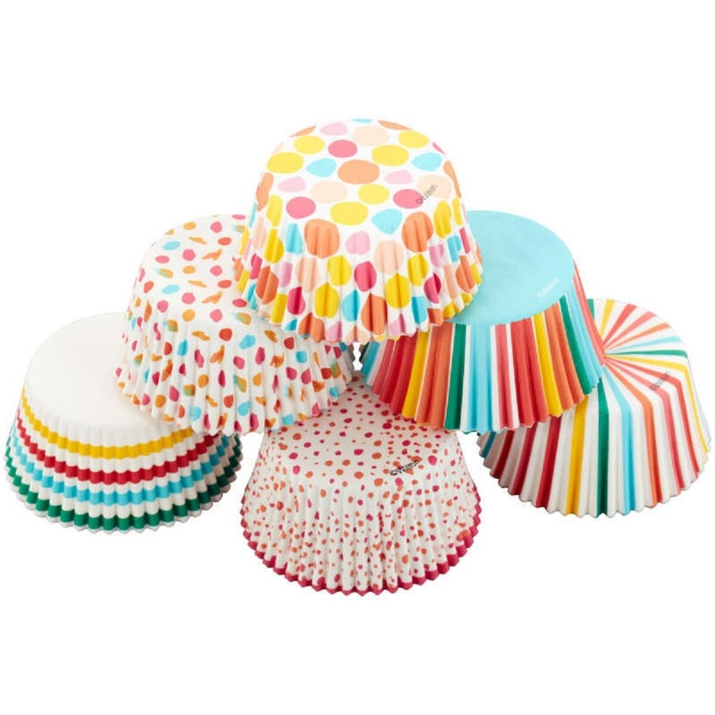 Wilton Striped and Polka Dot Standard Baking Cups