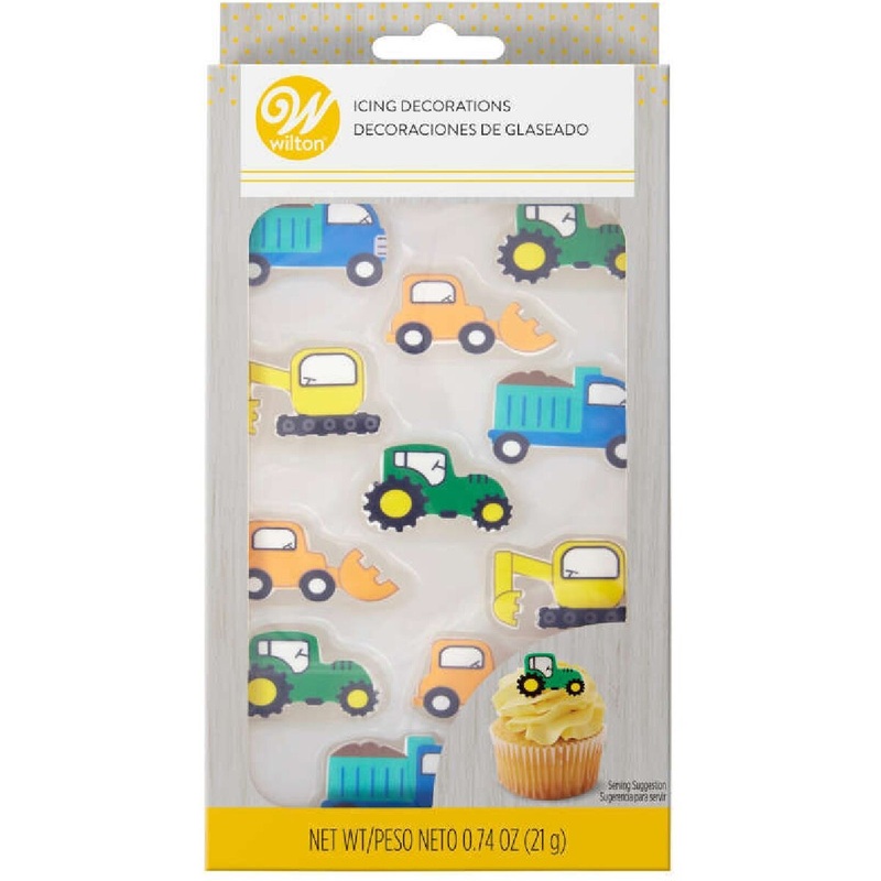 Wilton Truck Icing Decorations -12-Count