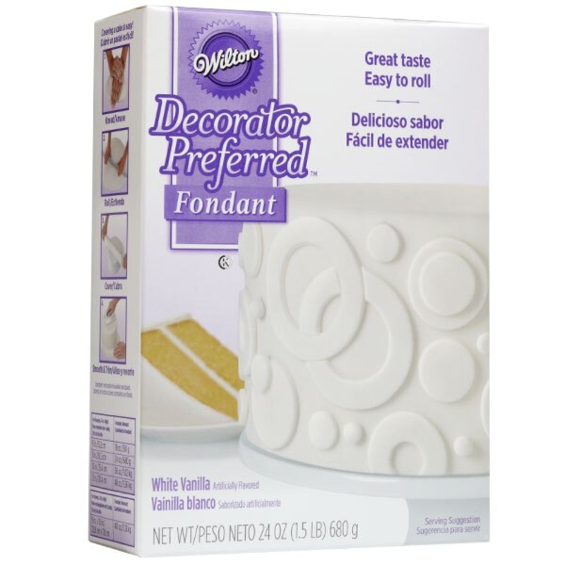 Wilton White Decorator Preferred Rolled Fondant – 24 oz