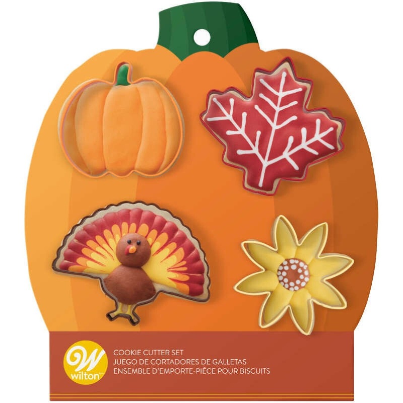 4-pc Autumn Set Cookie Cutter