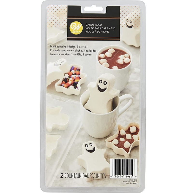 Ghost Cocoa Bomb Candy Mold