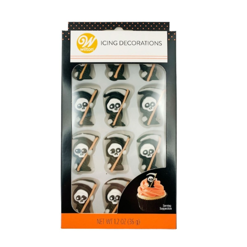 Grim Reaper Icing Decorations