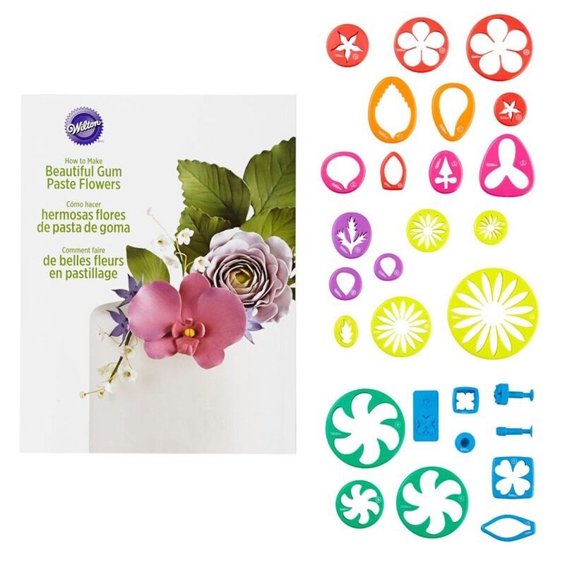 Gum Paste Flower Cutter Set – 28-Piece