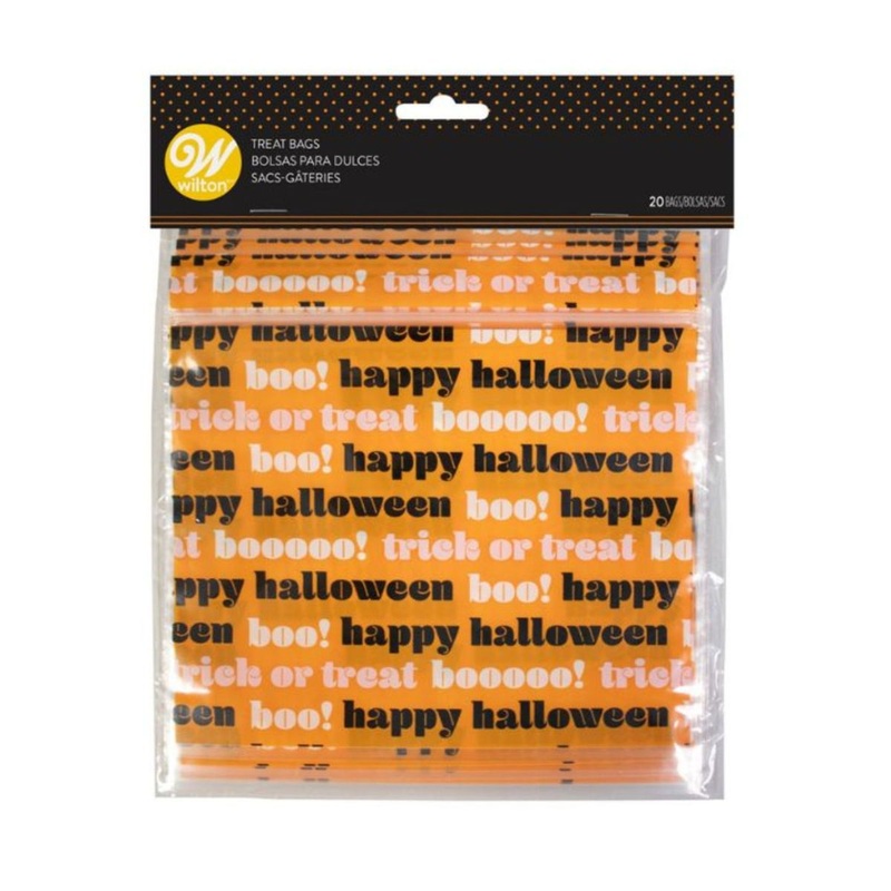 Halloween Words Resealable Bag