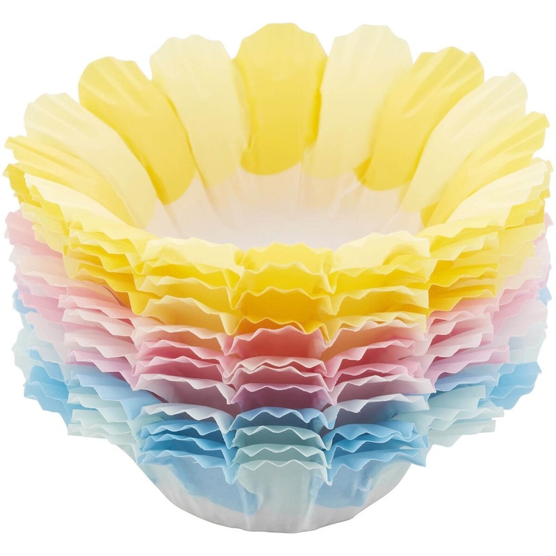 Large Flower Baking Cups