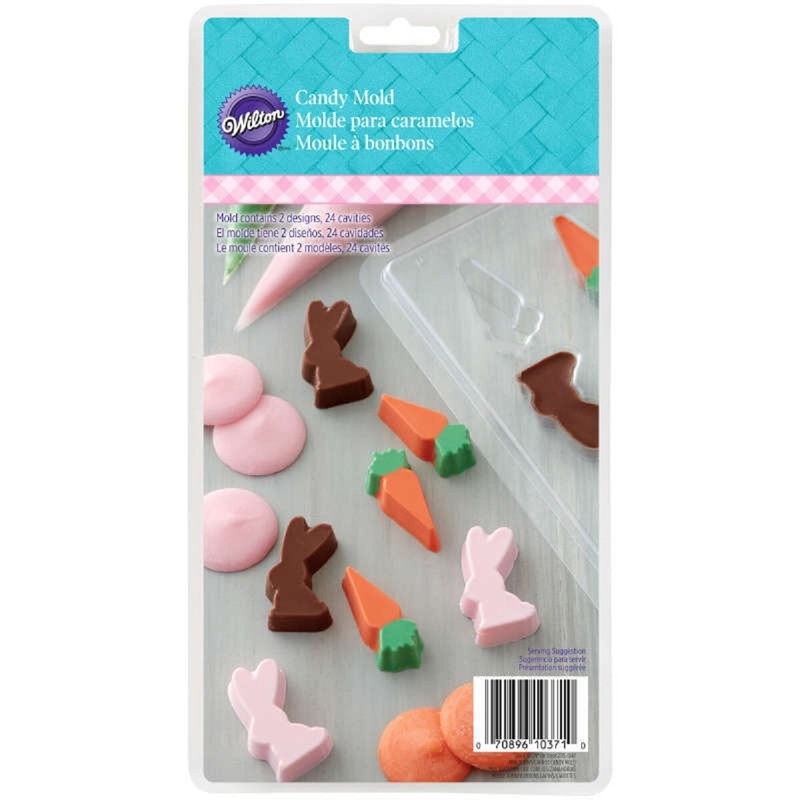 Mini Bunny Carrot Candy Mold