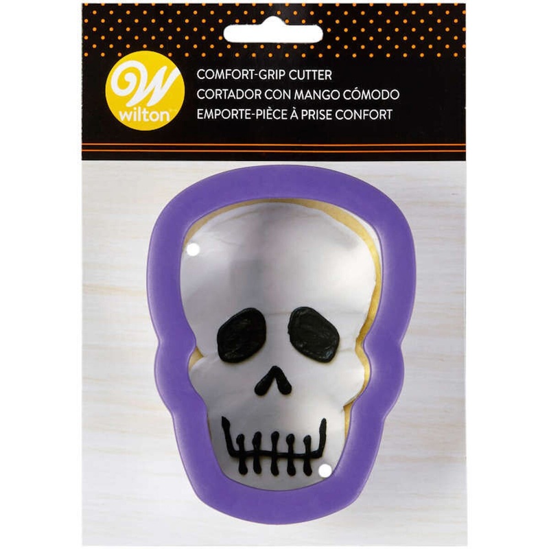 Skull Comfort Grip Cookie Cutter