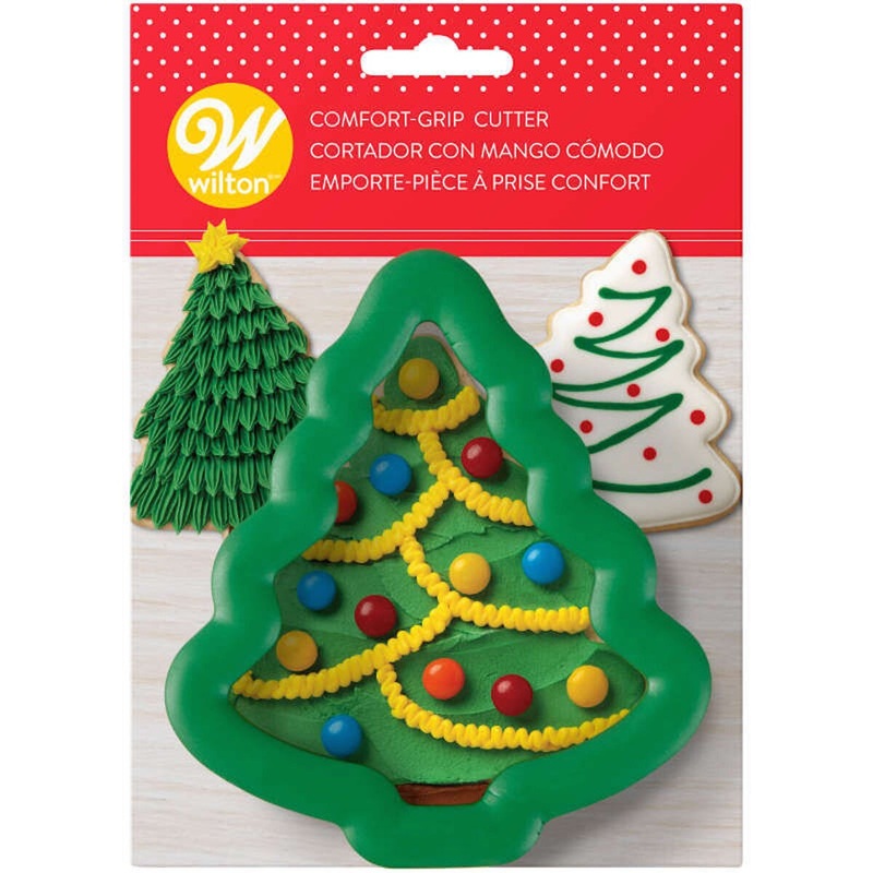 Wilton Christmas Tree Comfort Grip Cookie Cutter