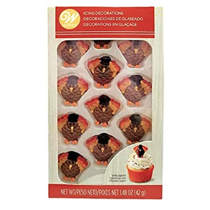 Wilton Turkey Royal Icing Decoration