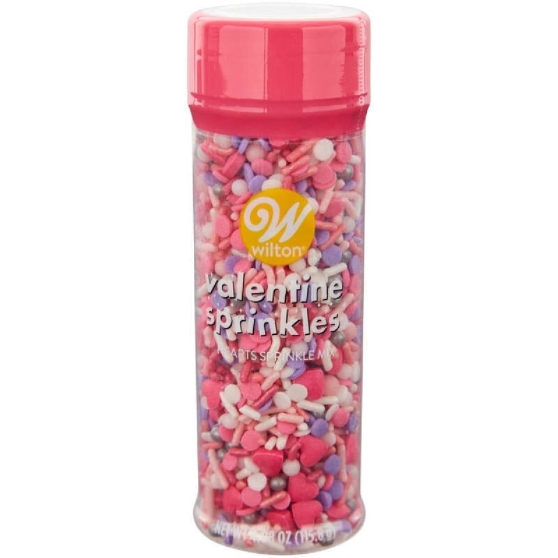 4.65 Oz Valentine Nonpareils Sprinkles