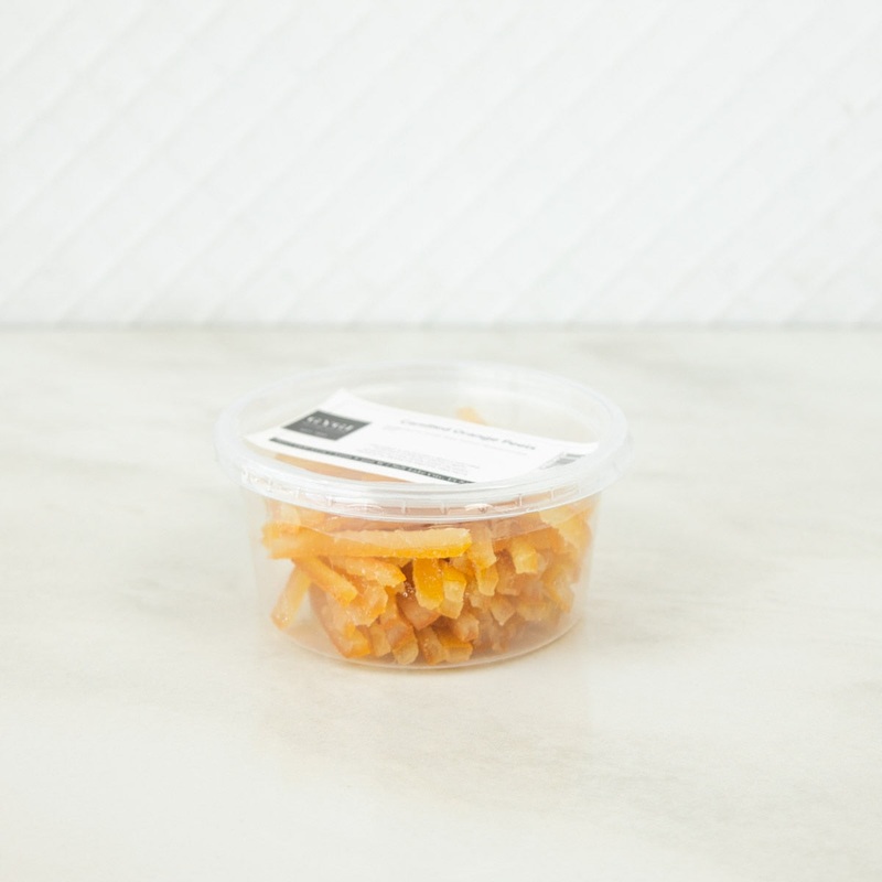 Candied Orange Peel – 5 Oz Container