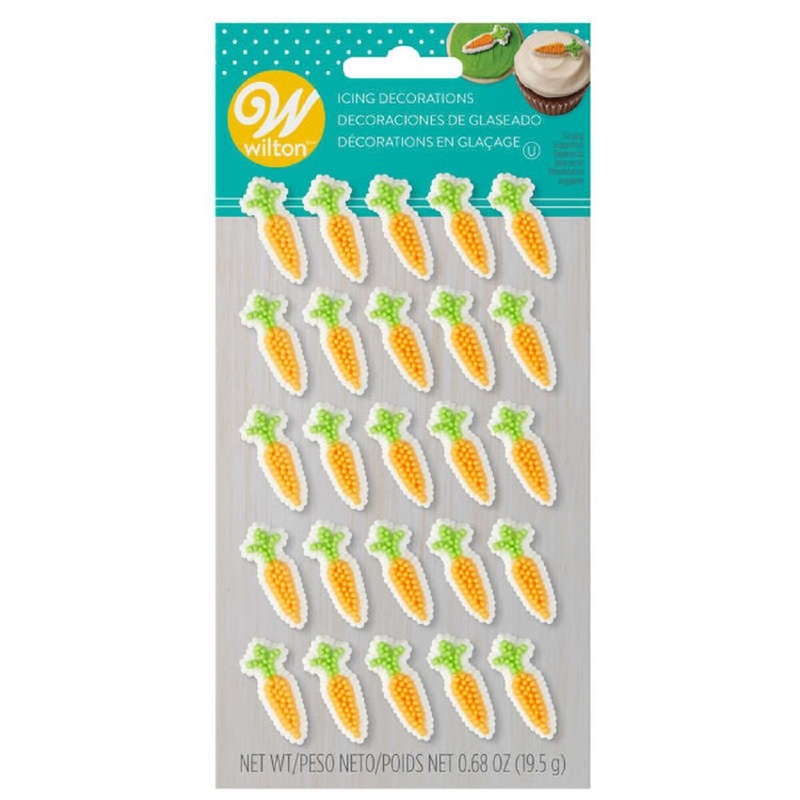 Wilton Icing Decorations – Mini Carrots