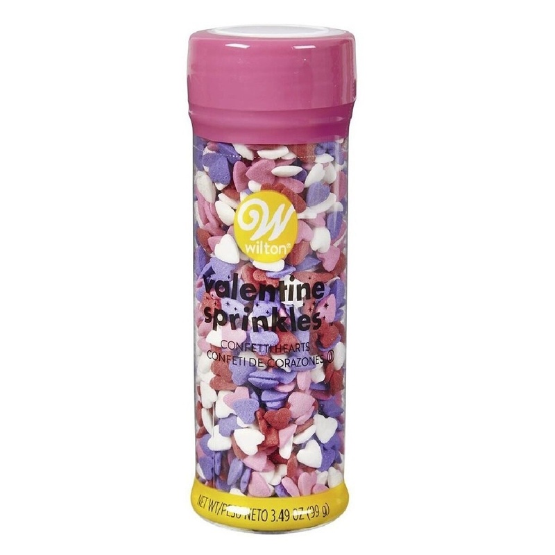 Wilton Valentine Confetti Heart Sprinkles