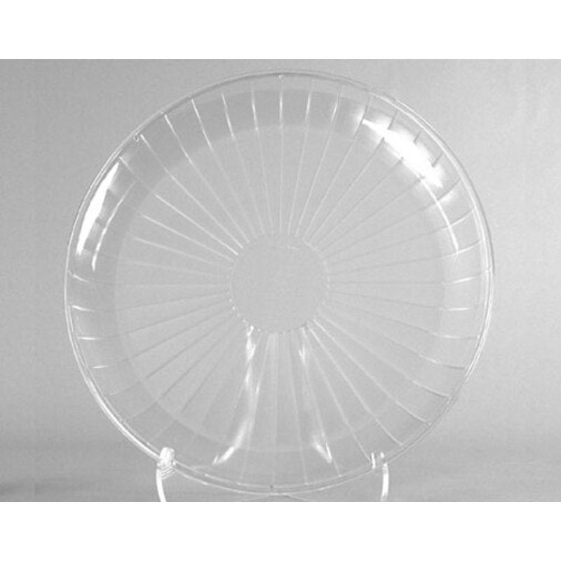 WNA Plastics CaterLine Clear Round Serving Tray – 16