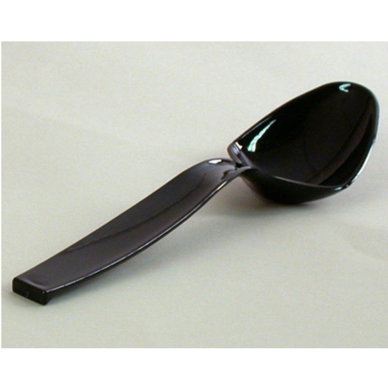 WNA Plastics CaterLine Serving Spoon – Black
