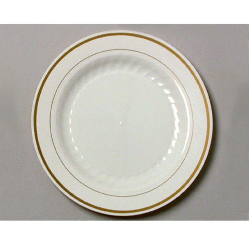 WNA Plastics MasterPiece 9 Plate – Ivory