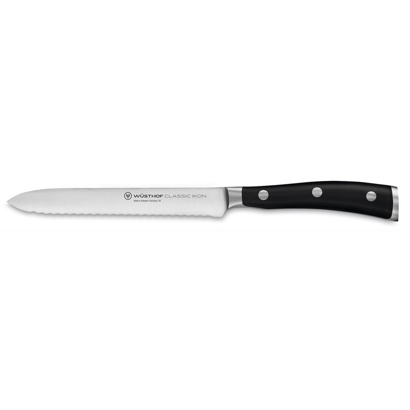 Wusthof Classic Ikon Serrated Utility Knife 5