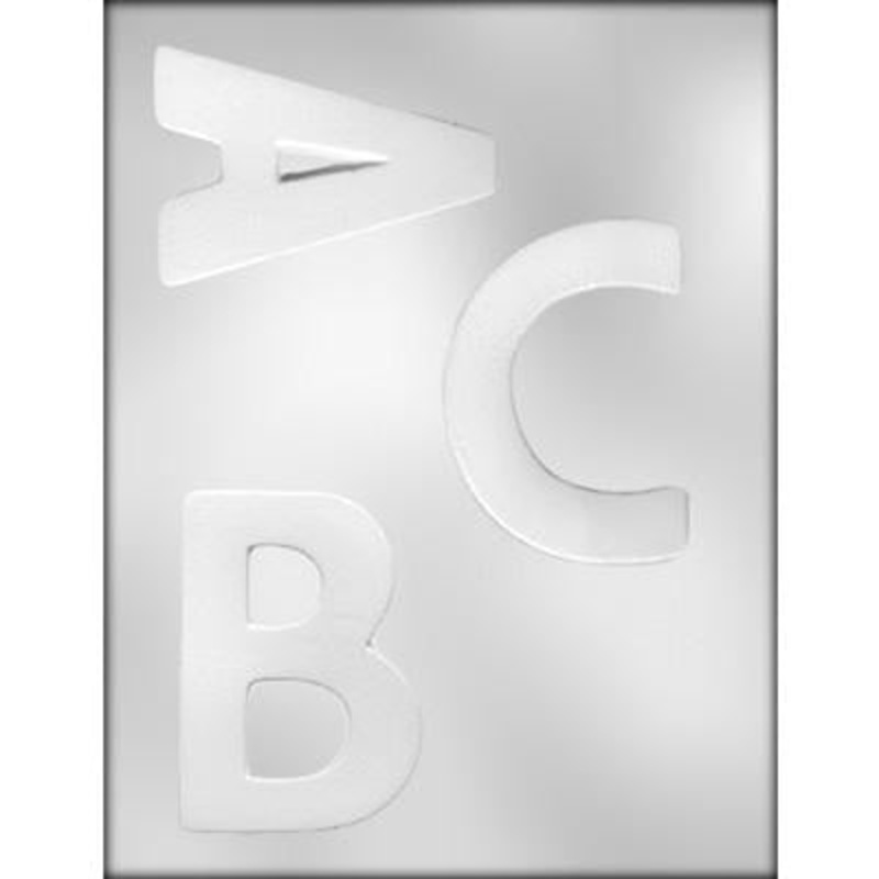 4 Letter (A,B,C) Chocolate/Candy Mold 90-14250