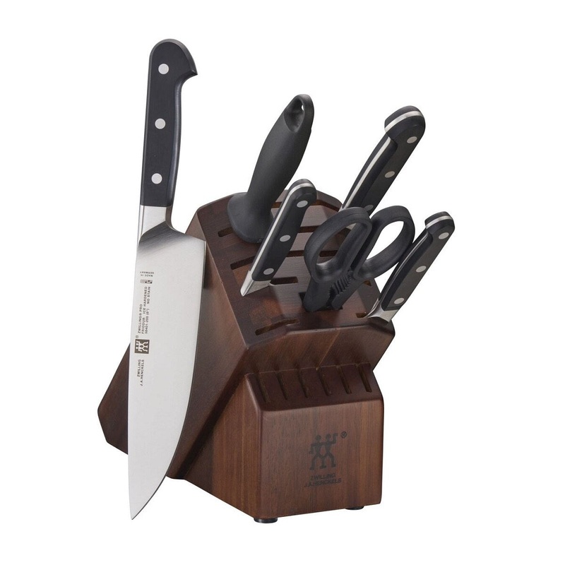 7pc Acacia Pro Knife Block Set