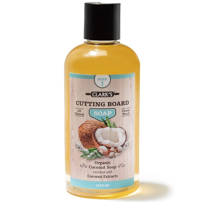 Clark’s Coconut Cutting Board Soap (100% organic/vegan)