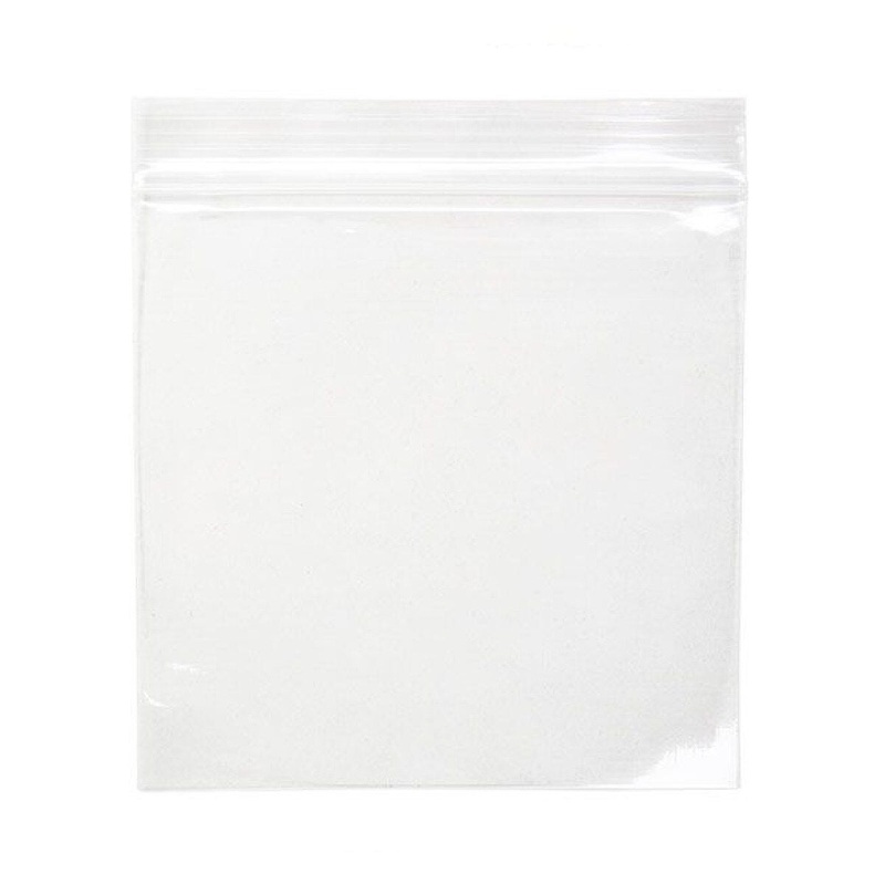 Crystal Clear 4 x 4 Zip Bags – 100 Count