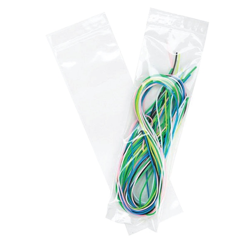Crystal Clear Zip Bag 3 x 10 2-mil