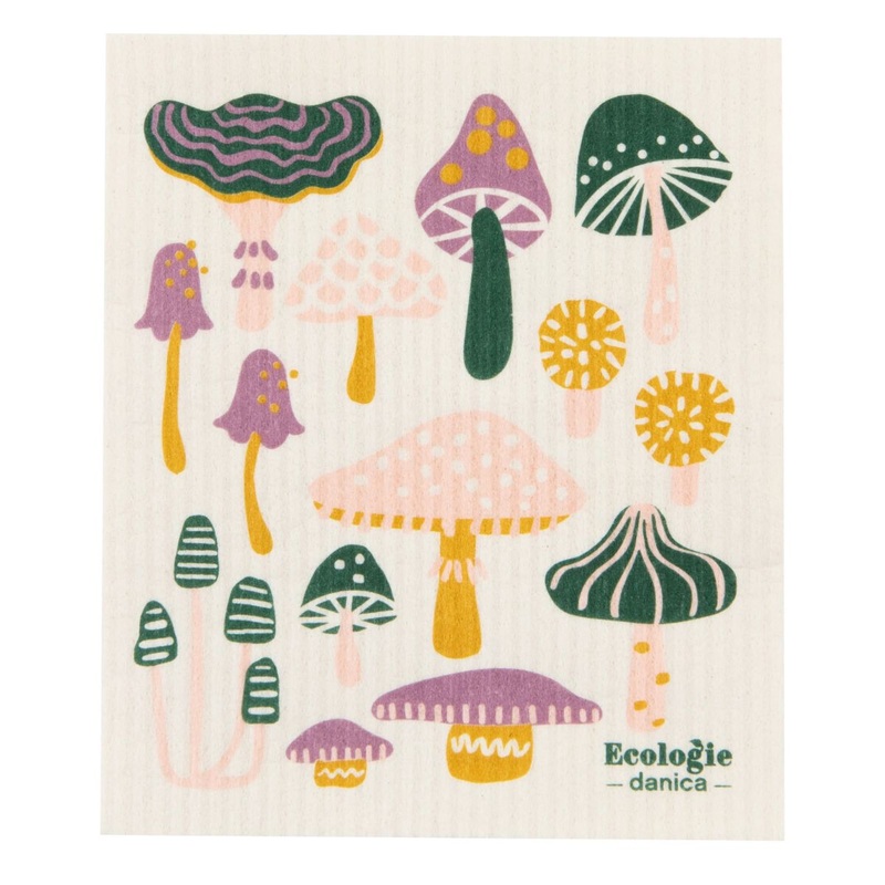 Swedish Dish Cloth – Mushroom Gems