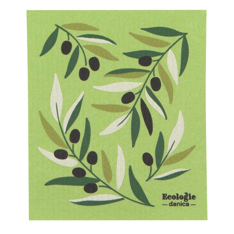 Swedish Dish Cloth – Olives
