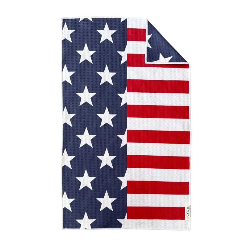 The Stars and Stripes Double-Sided Hand Towel