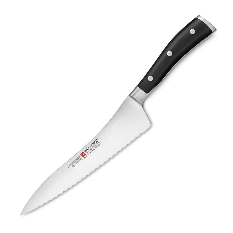 Wusthof Classic Ikon 8 Offset Deli Knife