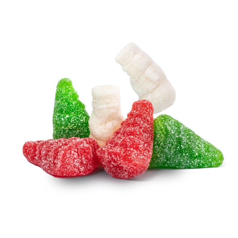 2.25lb Gummi Snowmen & Trees With Snow