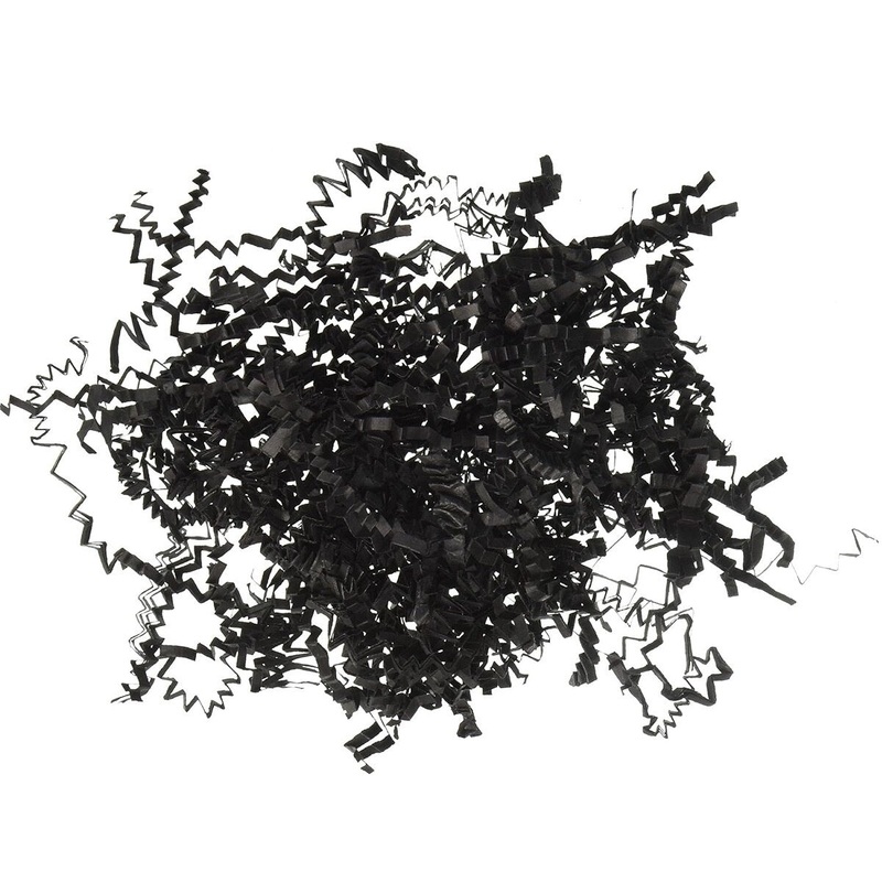 2 Oz Shredded Paper Filler- Black