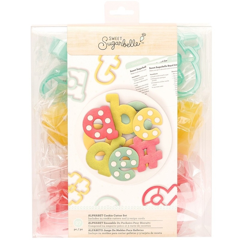 28-Pc Alphabet Cookie Cutter Set