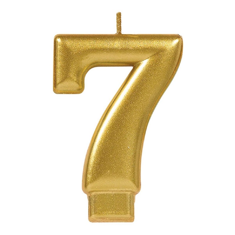 #7 Candle Metallic