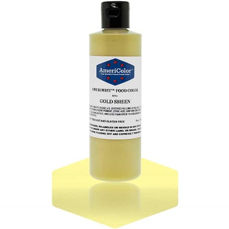 9 Oz Americolor Gold Sheen Airbrush Color