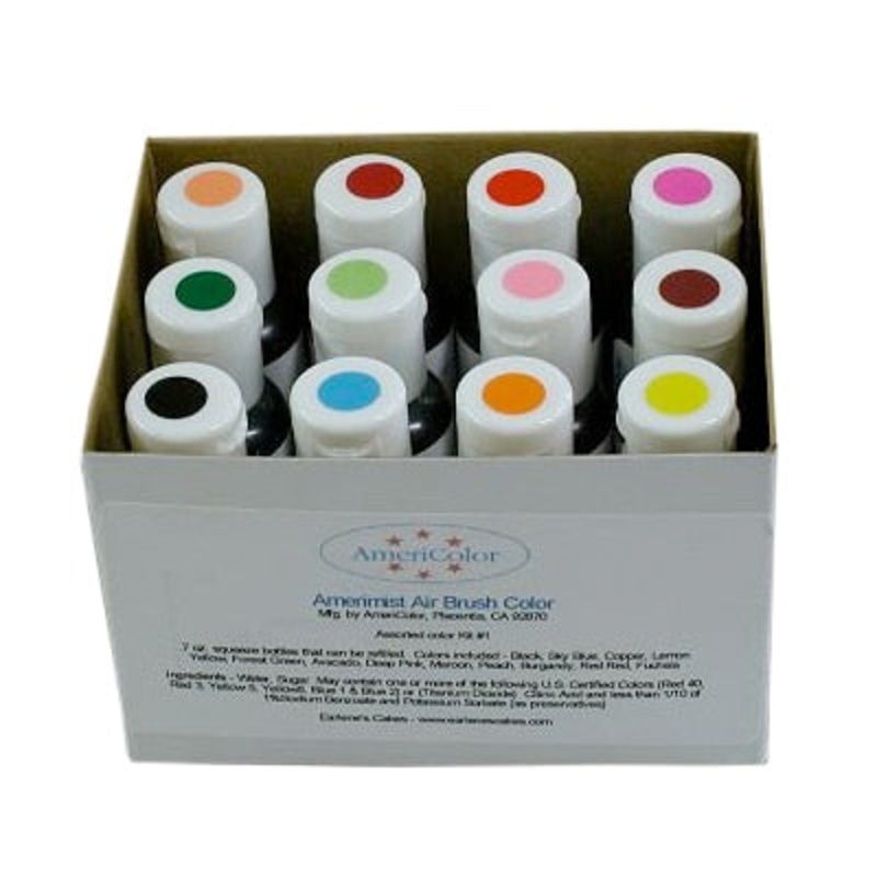 Americolor Airbrush Student Kit – 12 Color