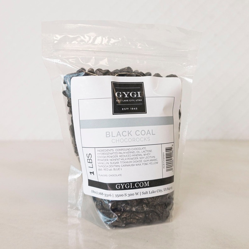 Black Coal Chocolate Rocks – 1 Lb. Bag