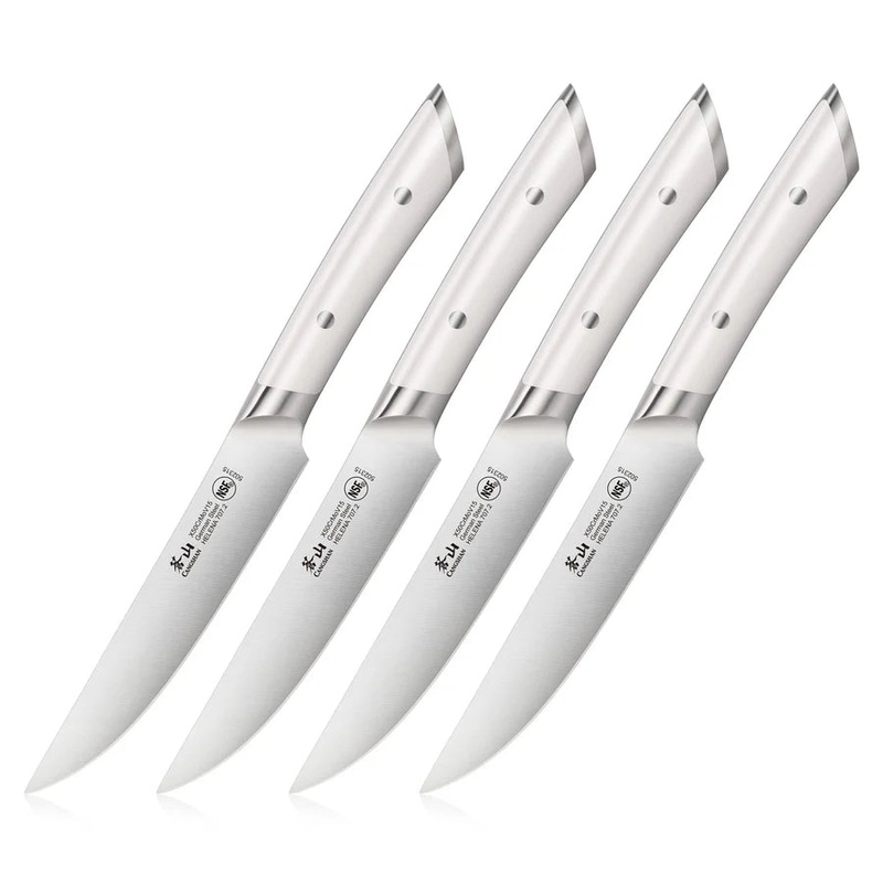 Cangshan Helena White Steak Knife Set 5