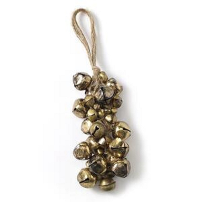 Gold Sleigh Bells Cluster