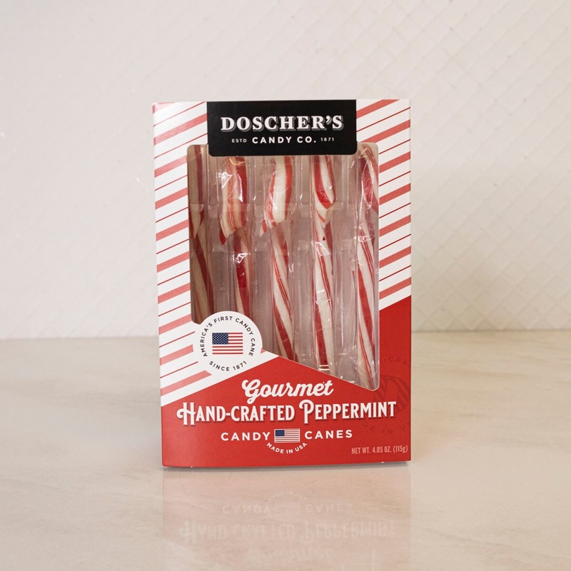 Gourmet Peppermint Candy Canes – 5 Count